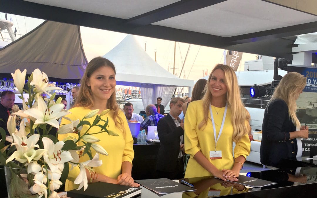 Cannes Hostess Agency - Bonjour Hôtesses at Cannes Yachting Festival 2019